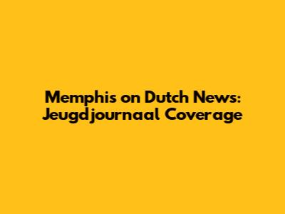 Memphis on Dutch News: Jeugdjournaal Coverage
